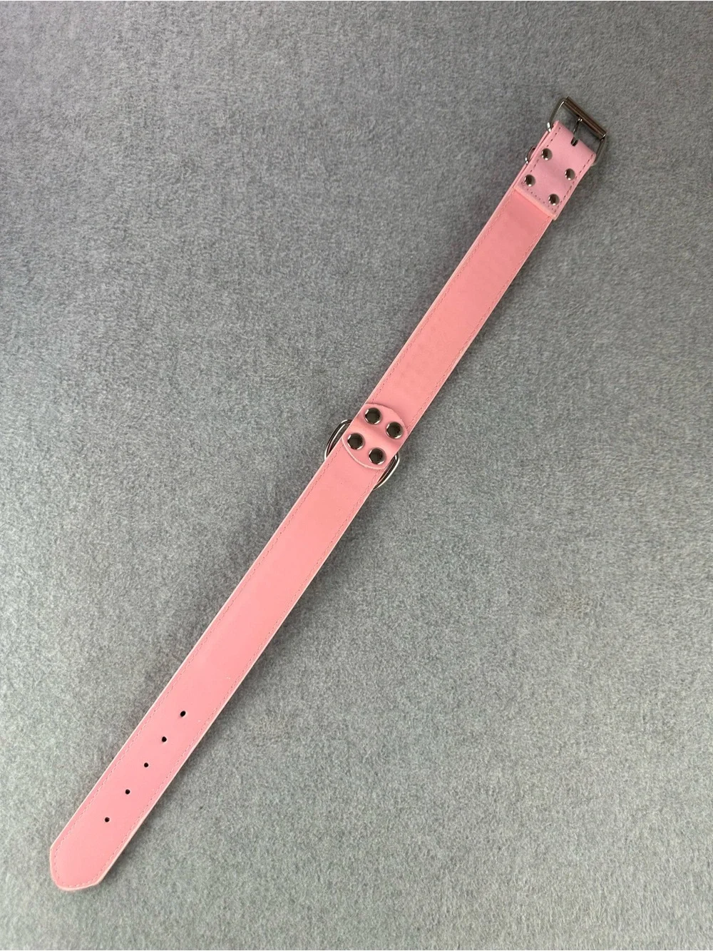 Bling Rhinestone Pink Dog Collar Adjustable